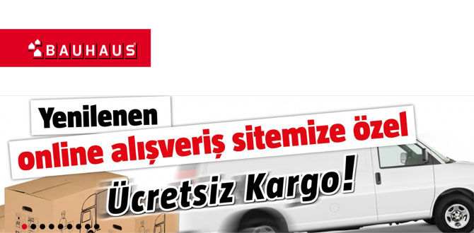 Bauhaus ürünleri Türkiye genelinde; evinizde, atölyenizde, ofisinizde!