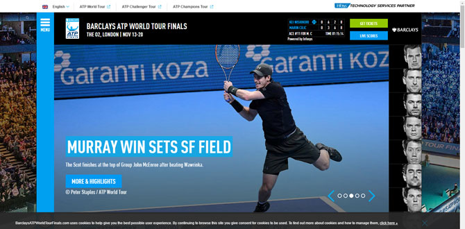 Garanti Koza’nın Gold Sponsoru olduğu Barclays ATP World Tour Finali’nde zafer Andy Murray’nin