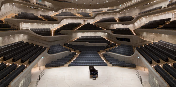 Hamburg şehrinin yeni sembolünde Duravit tasarımı Elbphilharmonie Konser Salonu açılışını kutluyor!