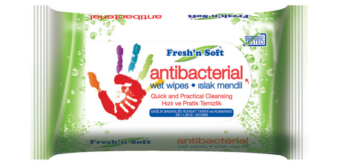 Fresh’n Soft antibacterial ıslak mendil ile bulaşıcı hastalıklara karşı önleminizi alın…