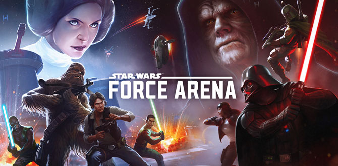 Star Wars™: Force Arena ile galaksi için savaş artık mobil cihazlarda veriliyor