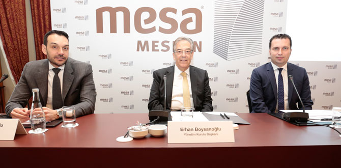 MESA projeleri 2017’de 3.5 milyar liralık yatırım değerine ulaşacak