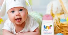 Uni Baby ile bebeklerin cildi yumuşacık