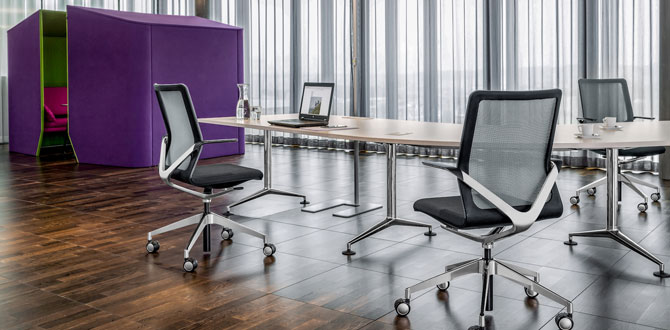 Ofisler ve konferans salonlarında yeni nesil koltuklar tercih ediliyor…