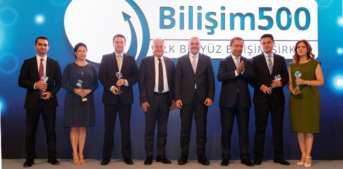 Türkiye’nin ilk 500 bilişim şirketi 2016’da %7 büyüdü, 90,4 milyar TL ciro elde etti…