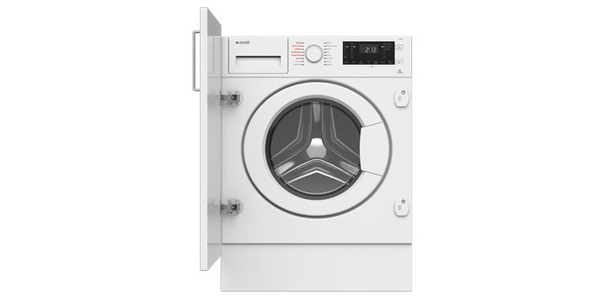 Arçelik’ten bir saatte yıkayan, kurutan ankastre çamaşır makinesi