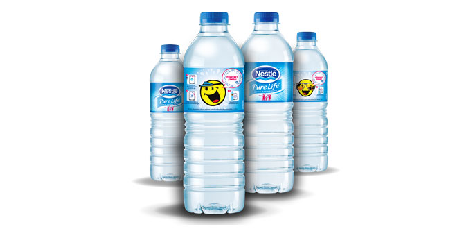 Nestlé Pure Life’tan ‘smiley’ler ile renklenen şişeler…