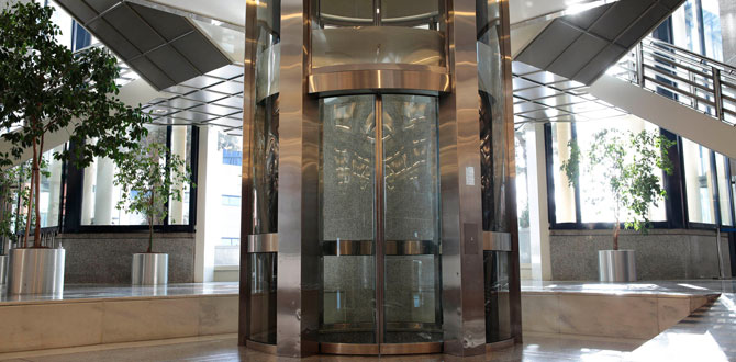 Mimarların yaratıcılıklarını destekleyen asansörler…