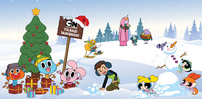 Cartoon Network’ten çocuklara yılbaşı sürprizi…