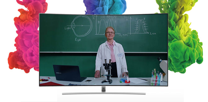Renk körlüğü olanlar Samsung QLED TV’lerde gerçek renkleri görebilecek…