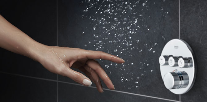 GROHE’den kişiye özel duş deneyimi için sezgisel kontrol