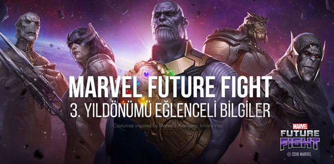 MARVEL Future Fight, dünyadaki 70 milyon oyuncusuyla 3. yaşını kutluyor…