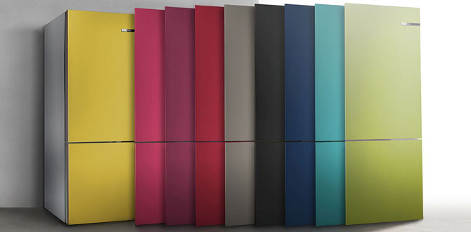 Bosch Vario Style buzdolapları ile dilediğiniz zaman tarzınızı değiştirin…