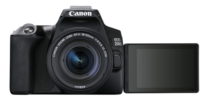 Teknolojik babaların hediyesi: Canon EOS 250D