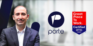 Yerli proje geliştirme şirketi Porte, “Great Place To Work” sertifikası aldı 