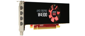 AMD FirePro™ W4300 DÜŞÜK PROFİLLİ GRAFİK KARTI İLE EN ÜST DÜZEY ESNEKLİK