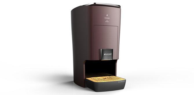 Kapsüllü Türk Kahvesi Makinesi IF Design’da Altın Ödül’e layık görüldü