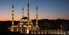 Kırıkkale Nur Camii’ne ödüllü aydınlatma