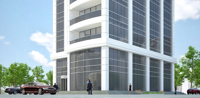 “Vogue Business Center” Ataşehir’de inşaatın %70’i tamamlandı