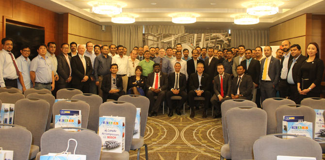 Bosch Termoteknik’ten Dubai’deki iş ortakları için eğitim semineri