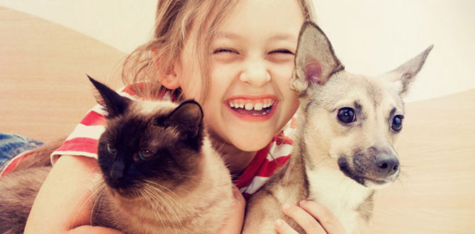 Evcil hayvanlar çocuklara empati kurmayı öğretiyor…